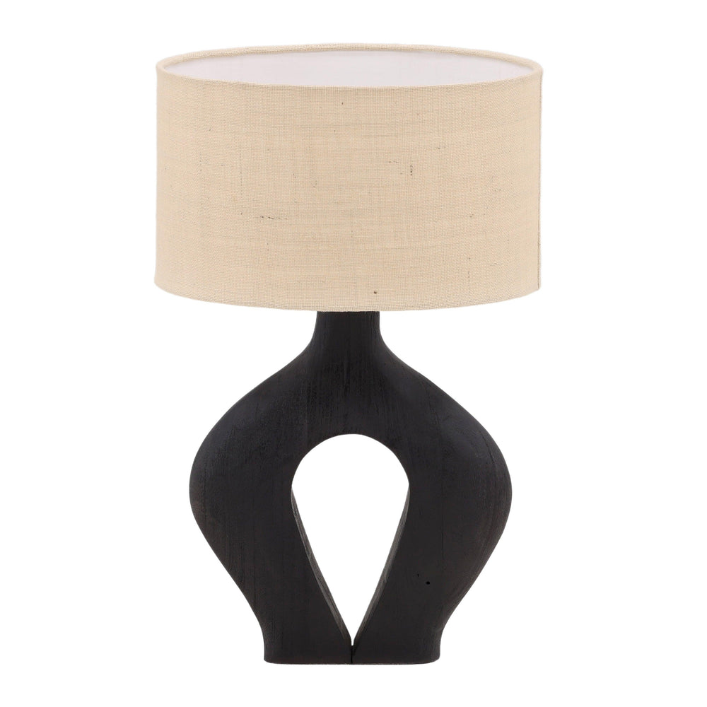 Delila Table Lamp Black - SwayLiving