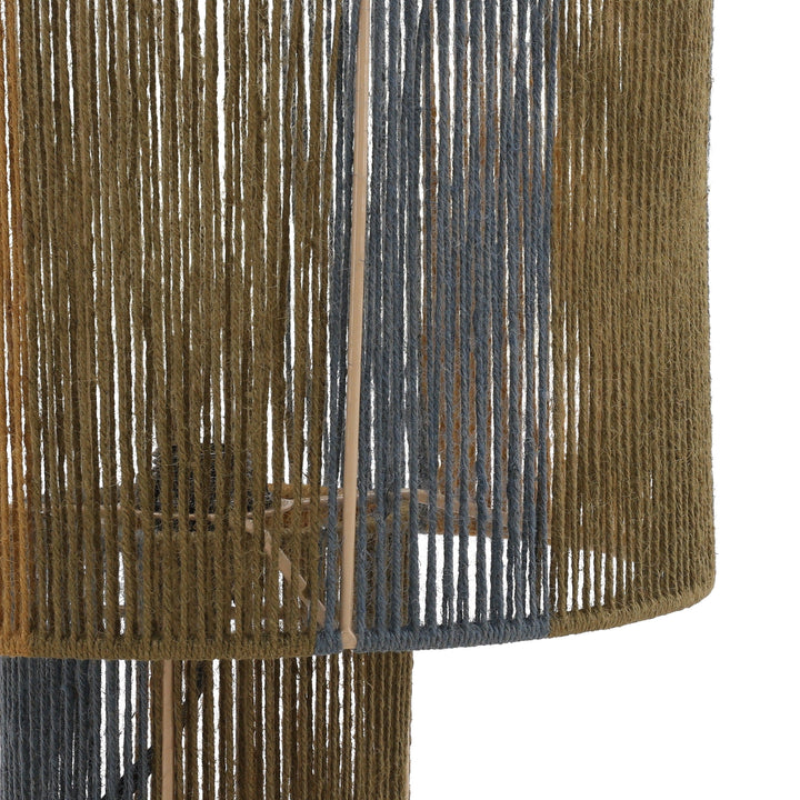 Cobin Table Lamp Blue - SwayLiving