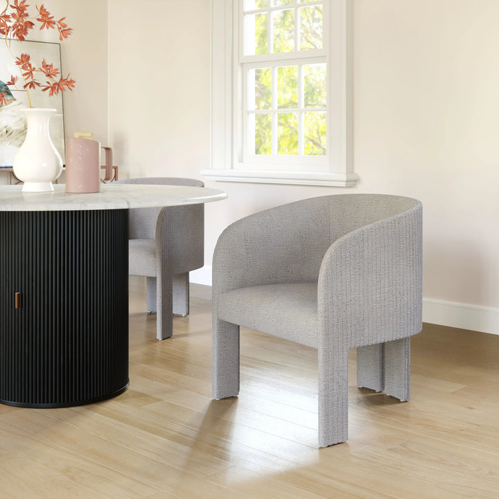SwayLiving Hull Accent Chair Slate Gray ACCENT + LOUNGE CHAIRS