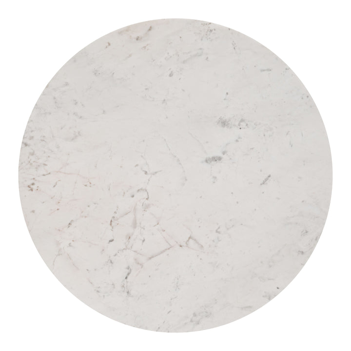 Ithaca Dining Table White & Gold