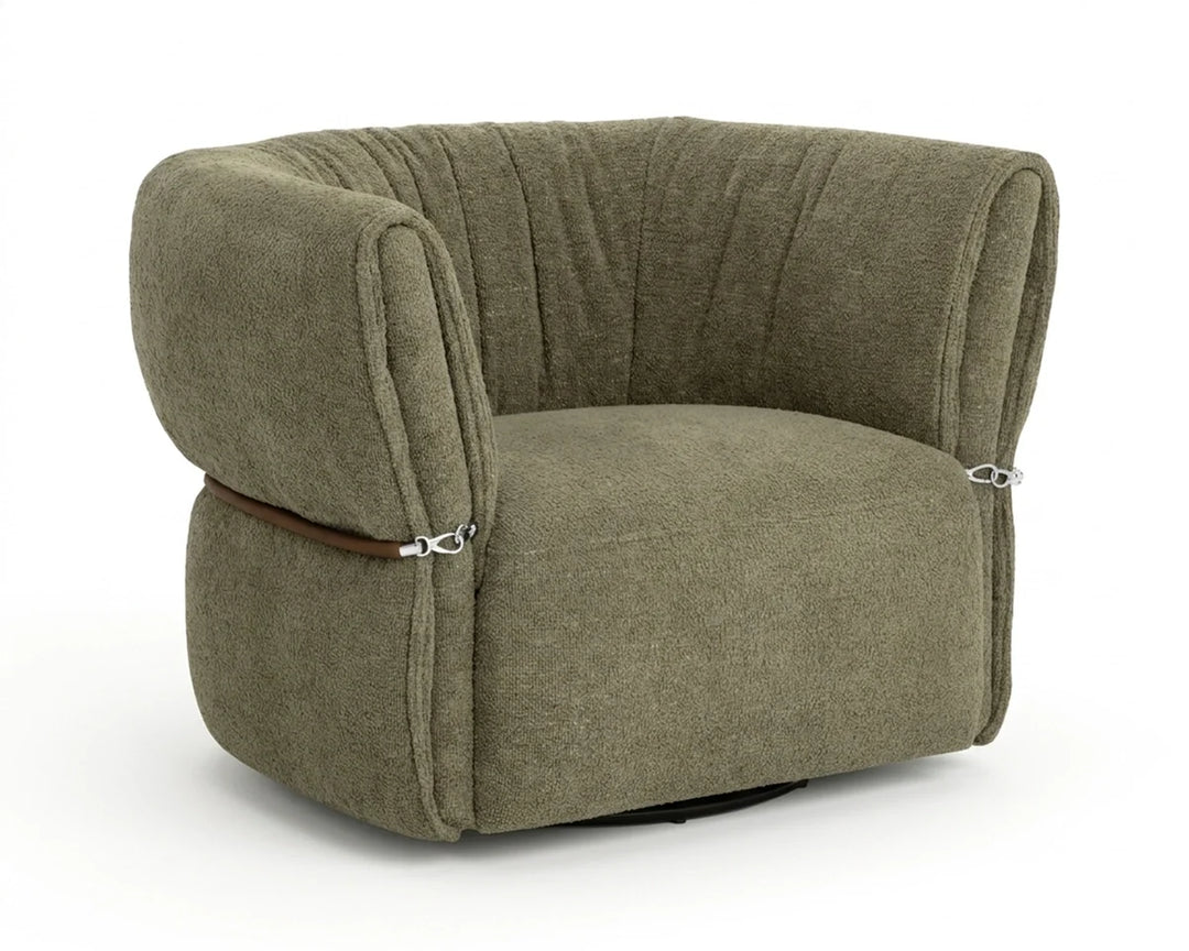 Davisville Swivel Armchair - Colorado Eucalyptus