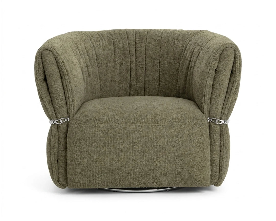 Davisville Swivel Armchair - Colorado Eucalyptus