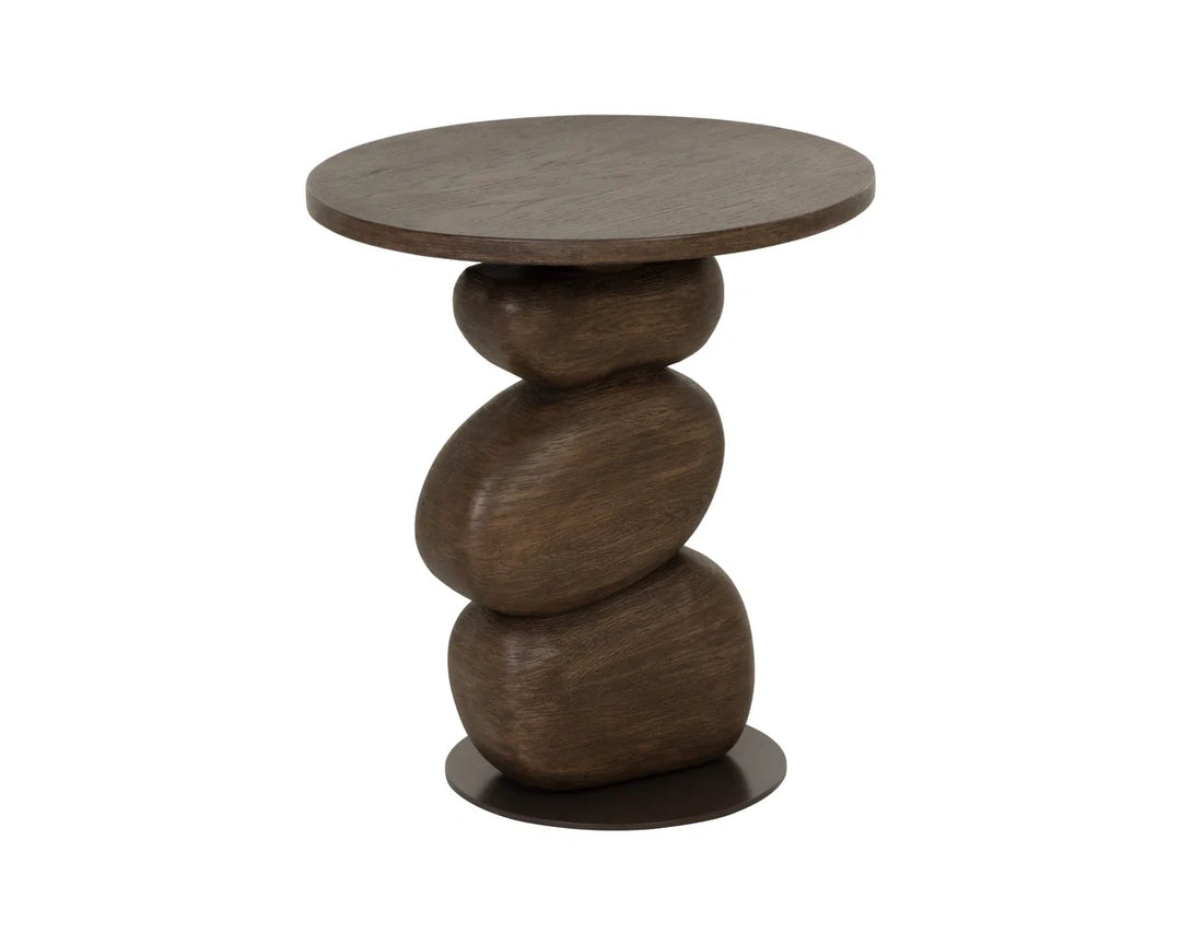 Balio End Table - Wood Look - Brown
