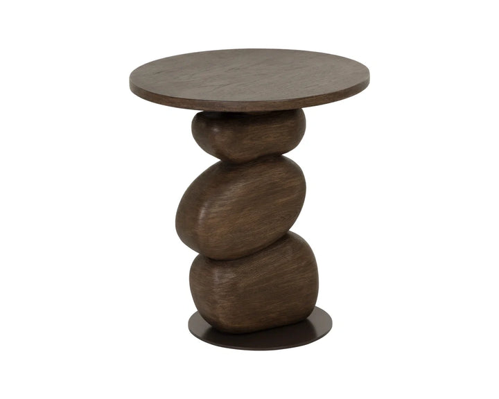 Balio End Table - Wood Look - Brown