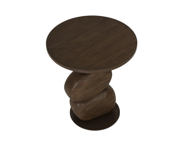 Balio End Table - Wood Look - Brown