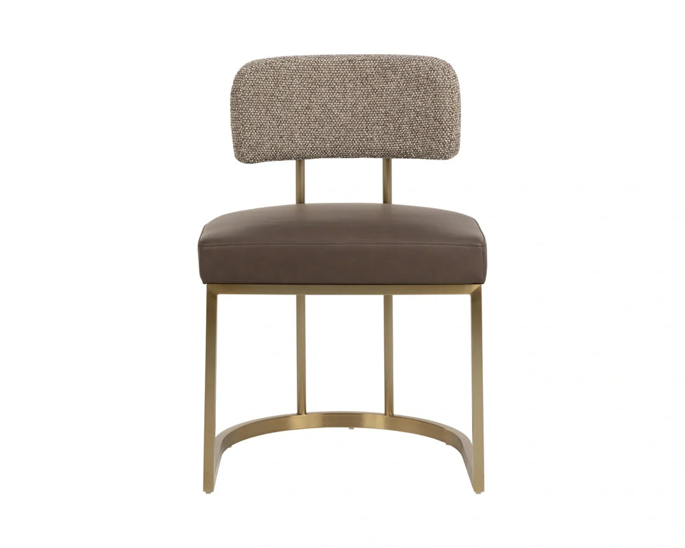 Larissa Dining Chair - Eglinton Espresso / Gellar Earth