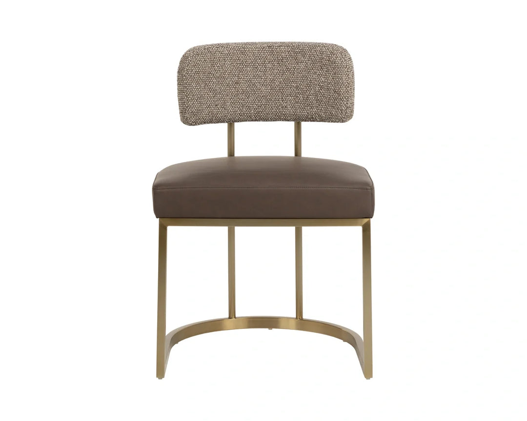 Larissa Dining Chair - Eglinton Espresso / Gellar Earth
