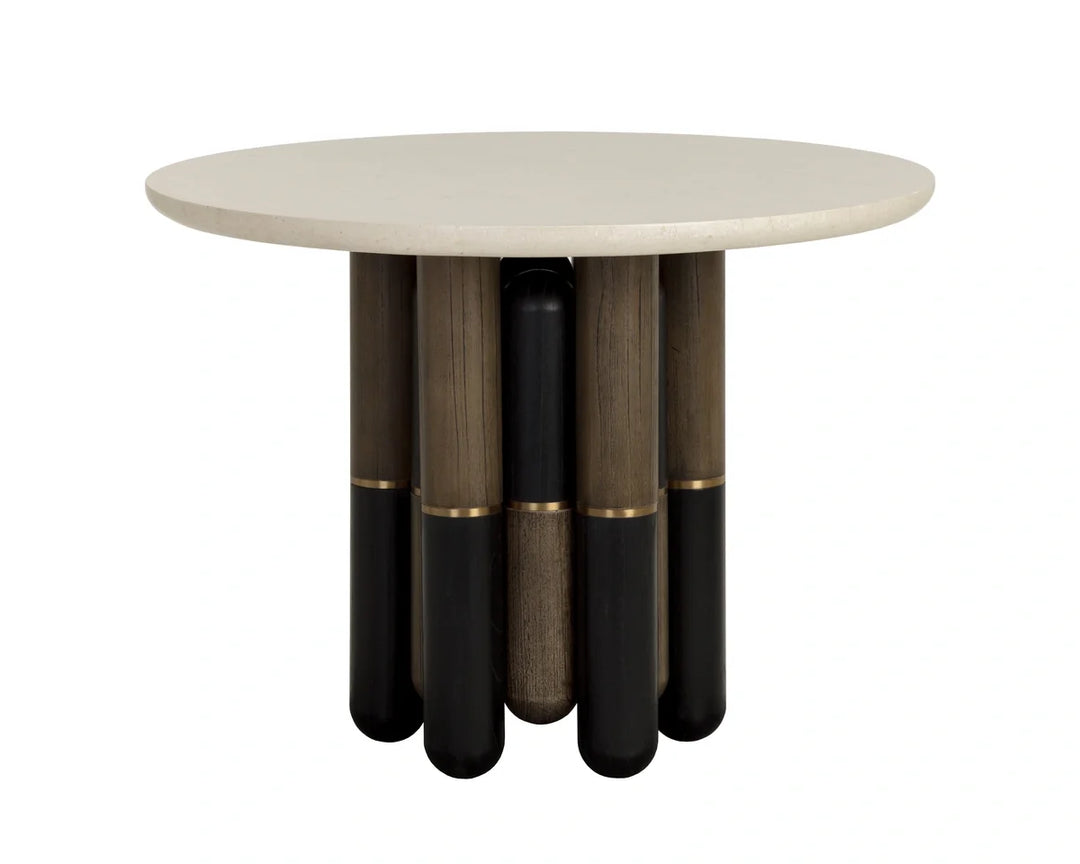 Yanna Bistro Table - Round - Marble - 39.5"