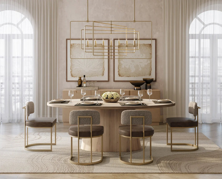 Larissa Dining Chair - Eglinton Espresso / Gellar Earth