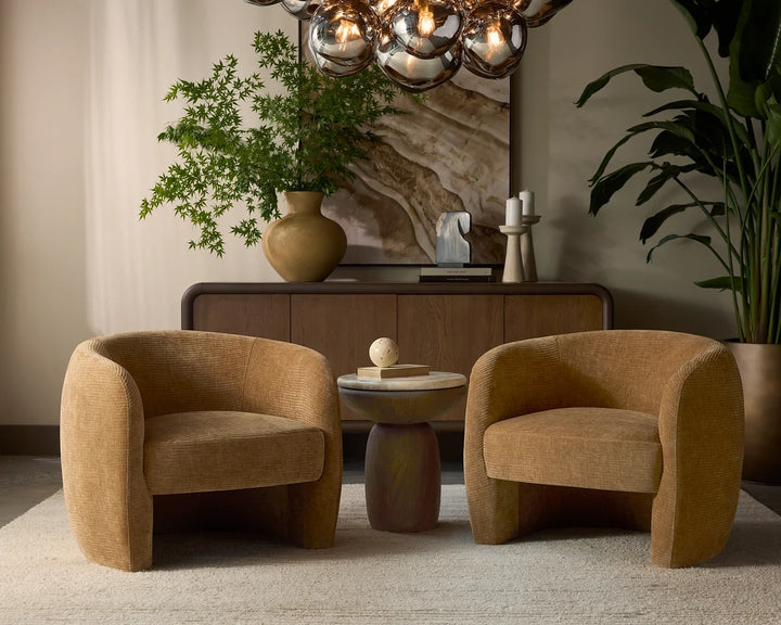 Mircea Lounge Chair - Opera Butterscotch