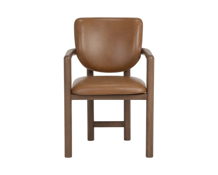 Fremont Dining Armchair - Missouri Cognac Leather