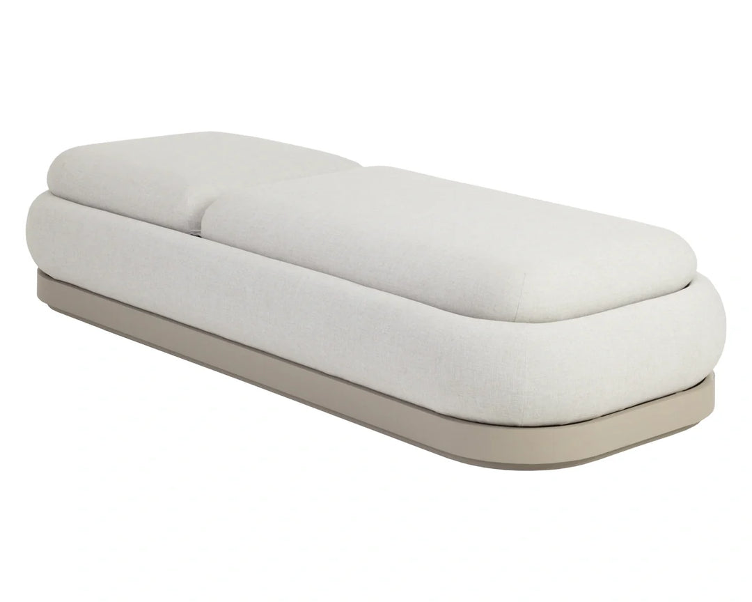 Sonora Lounger - Greige - Gracebay Light Grey