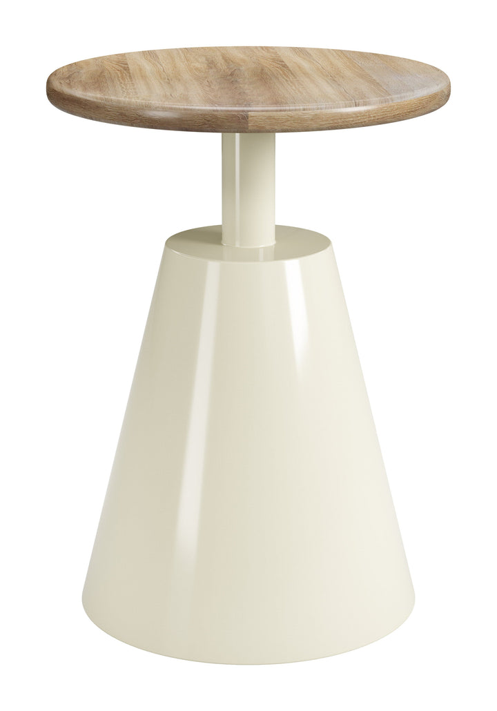 Sira Side Table Natural & Ivory