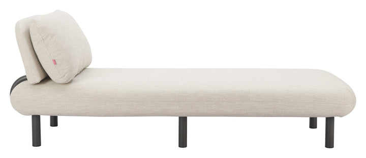 SwayLiving Aperto Chaise Beige ACCENT + LOUNGE CHAIRS
