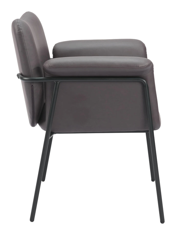 SwayLiving Heritage Accent Chair Brown ACCENT + LOUNGE CHAIRS