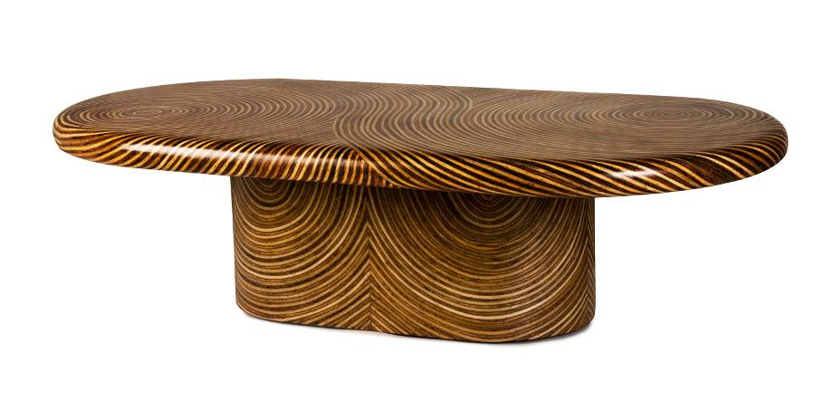SwayLiving Showtime Ribbon Cocktail Table, Oval COFFEE TABLES