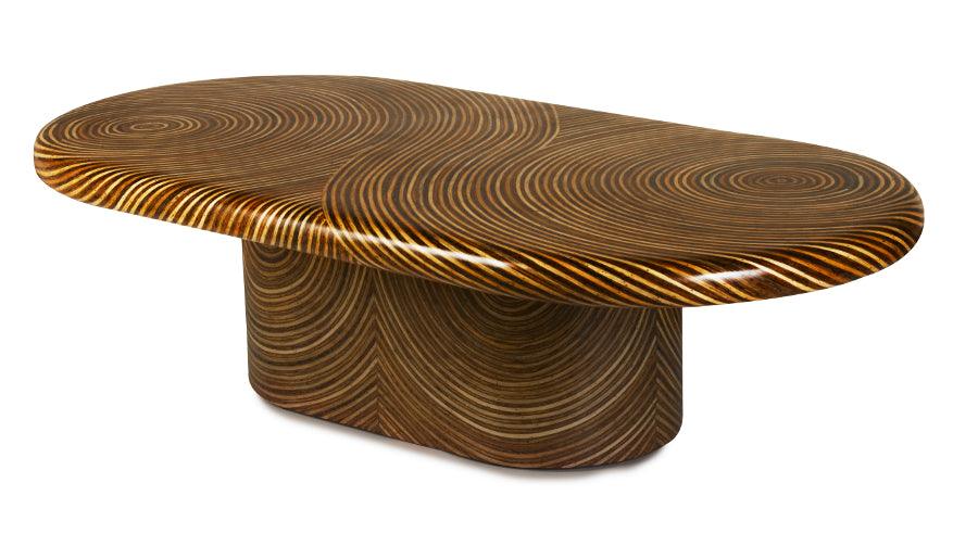 SwayLiving Showtime Ribbon Cocktail Table, Oval COFFEE TABLES