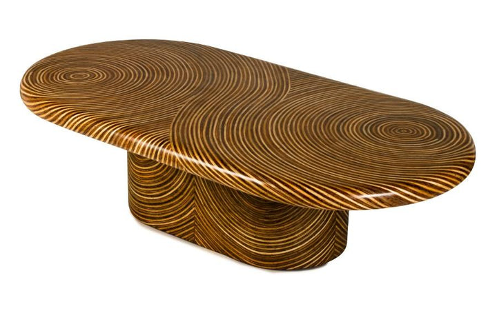SwayLiving Showtime Ribbon Cocktail Table, Oval COFFEE TABLES