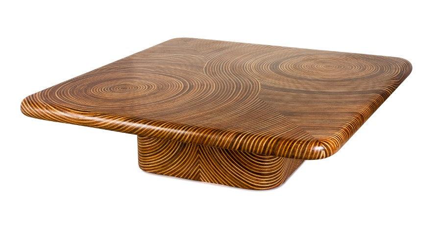 SwayLiving Showtime Ribbon Cocktail Table, Square COFFEE TABLES