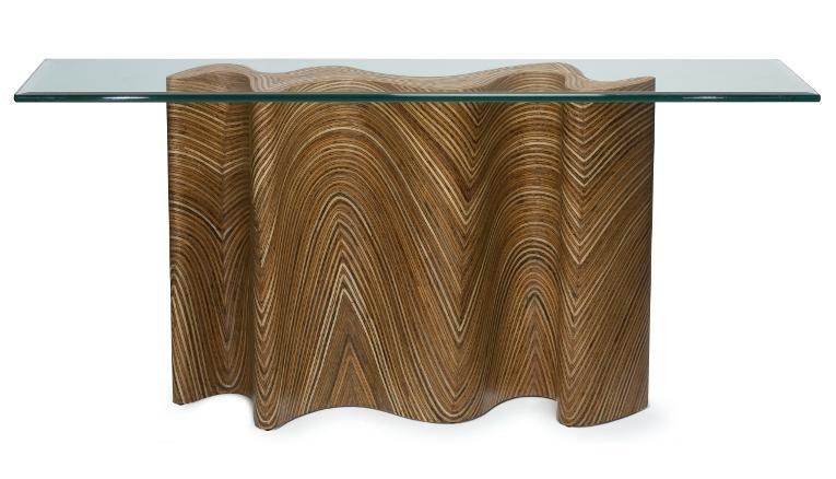 SwayLiving Showtime Zigzag Console CONSOLE TABLES