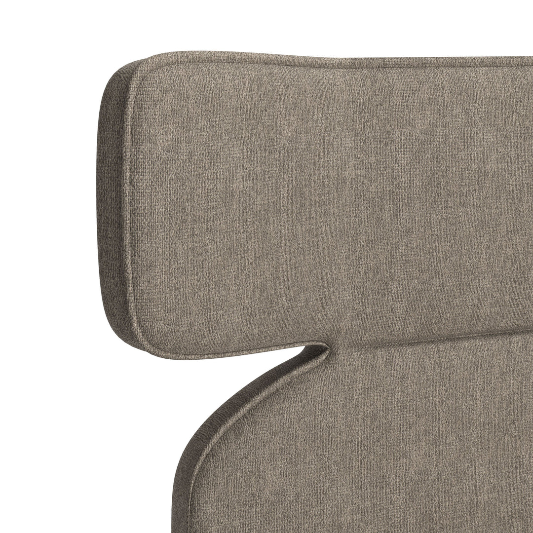 Dusa Queen Bed Olive Brown