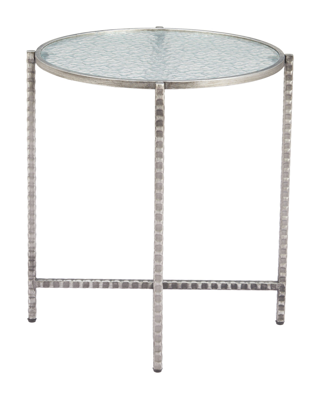Vetro Side Table Silver