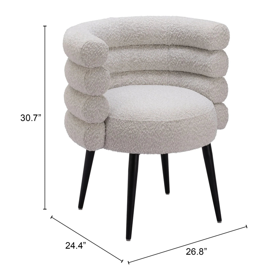 SwayLiving Grena Dining Chair Misty Gray - Set of 2 DINING CHAIRS