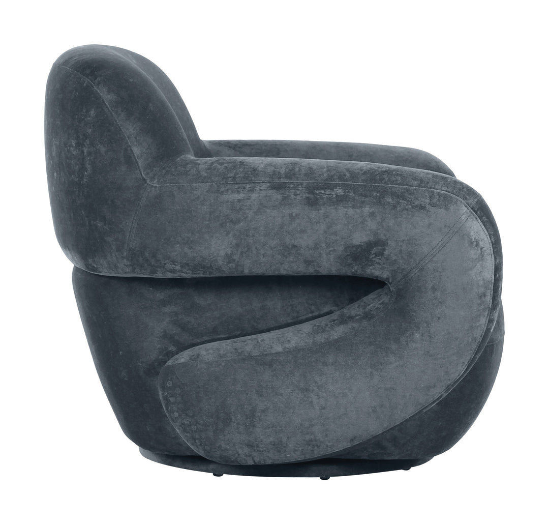 Boble Swivel Chair Storm Gray