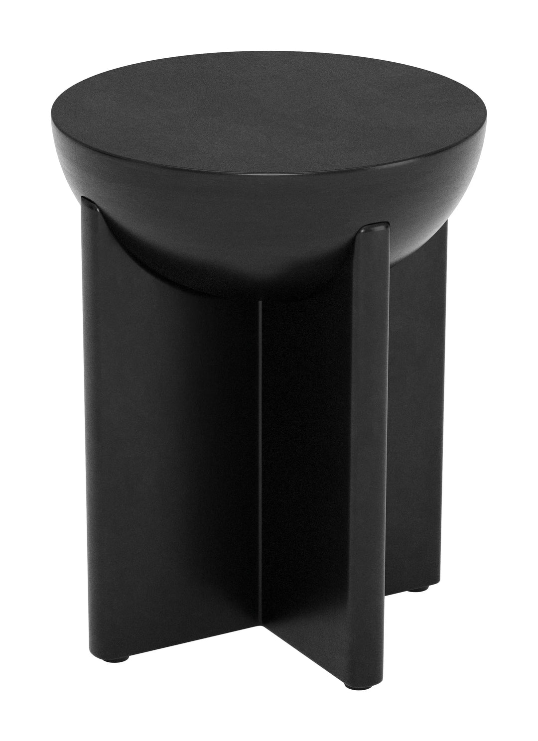 SwayLiving Tume Side Table Black ACCENT TABLES