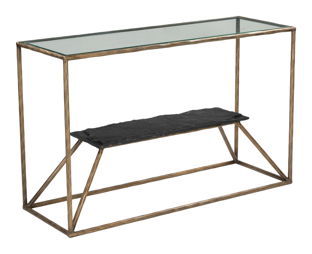SwayLiving Ranol Console Table Brass CONSOLE TABLES