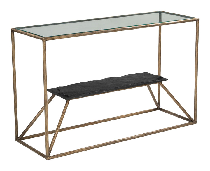 SwayLiving Ranol Console Table Brass CONSOLE TABLES
