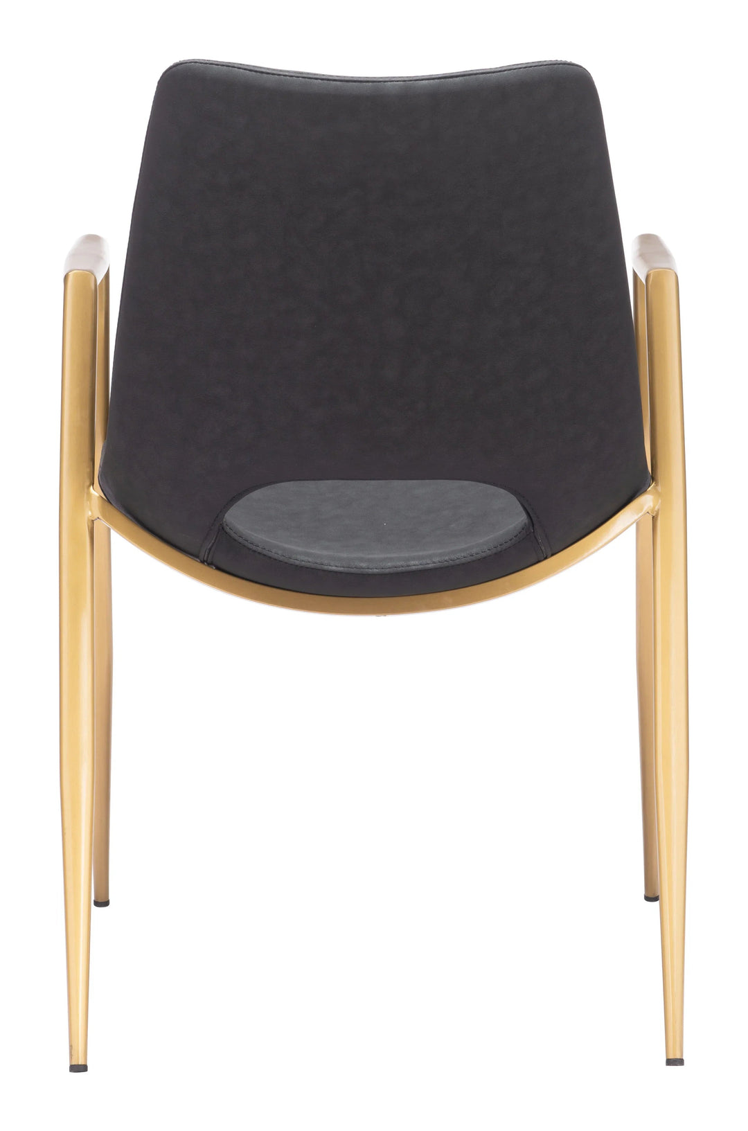SwayLiving Desi Dining Chair (Set of 2) Black & Gold DINING CHAIRS