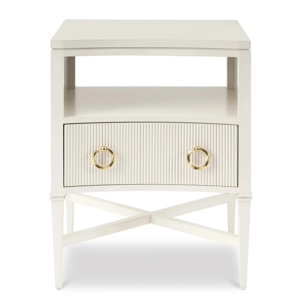 SwayLiving Reeded Petite Nightstand NIGHTSTANDS
