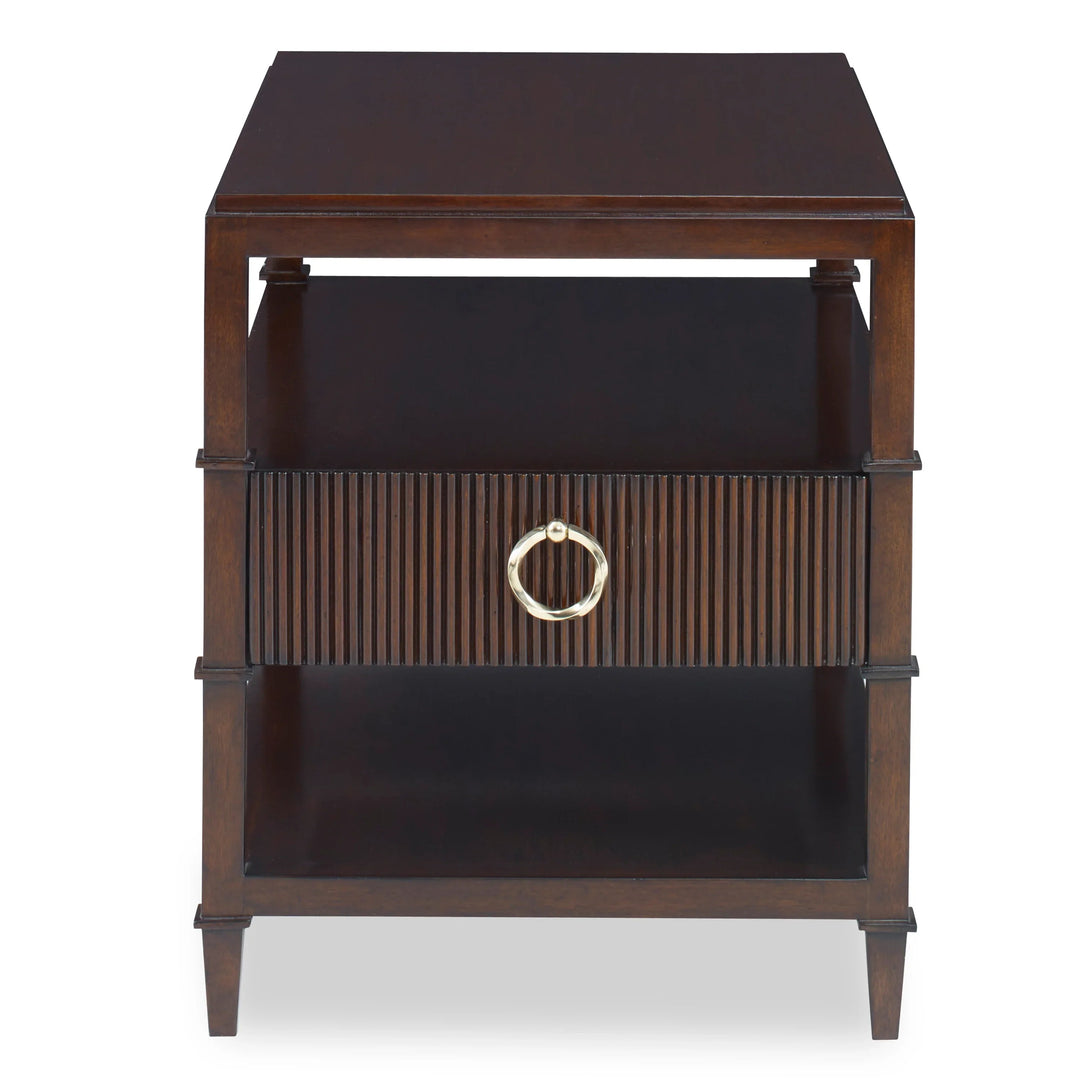 SwayLiving Reeded End Table ACCENT TABLES