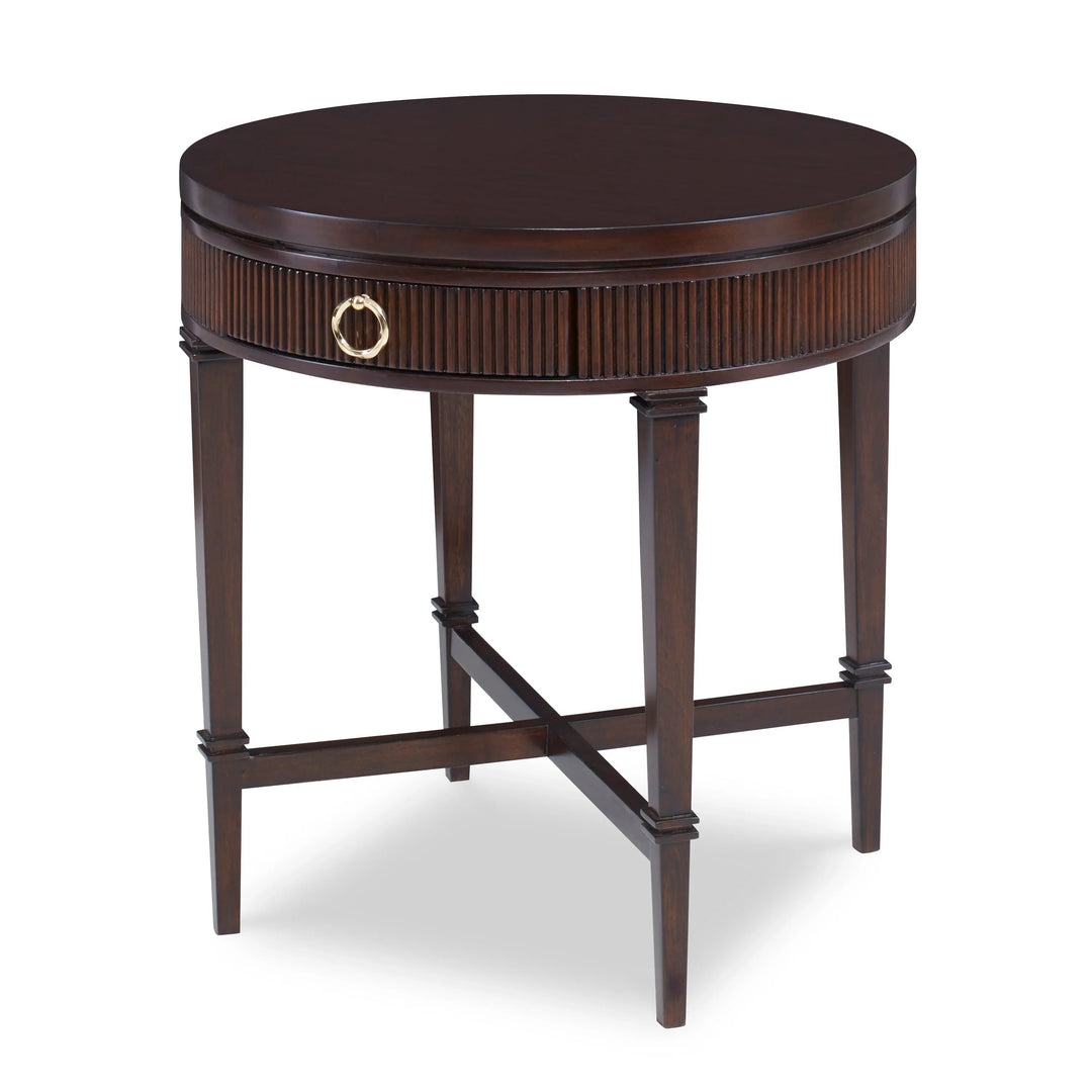 SwayLiving Reeded Side Table - Round ACCENT TABLES