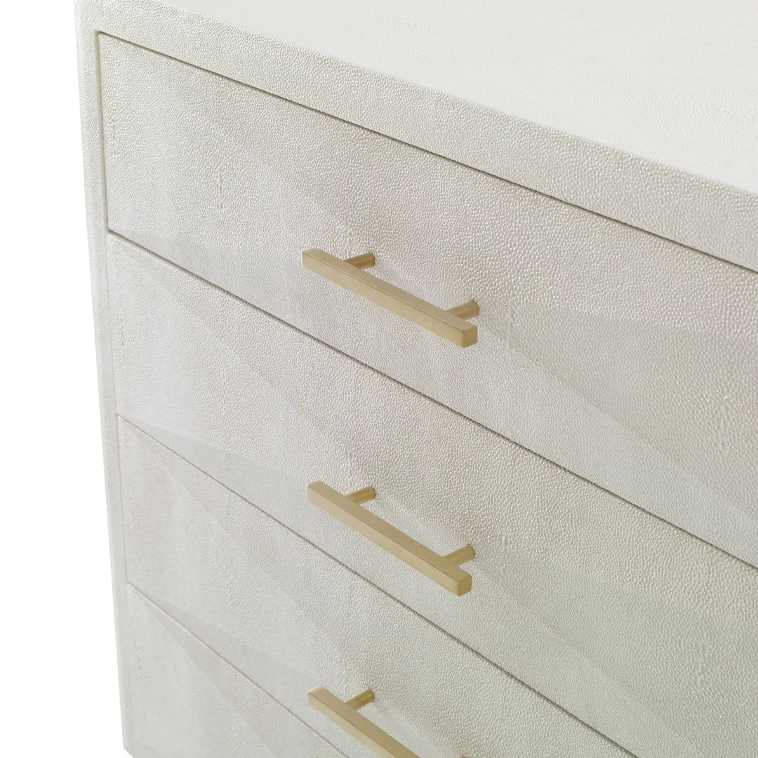 SwayLiving Shagreen Pyramid Chest SIDEBOARDS + CREDENZAS