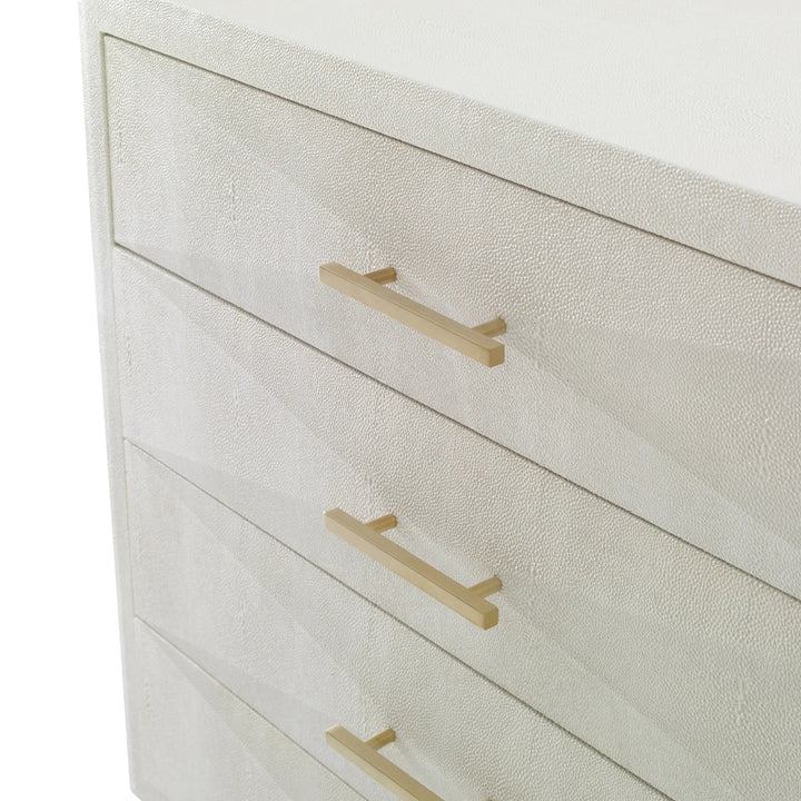 SwayLiving Shagreen Pyramid Chest SIDEBOARDS + CREDENZAS