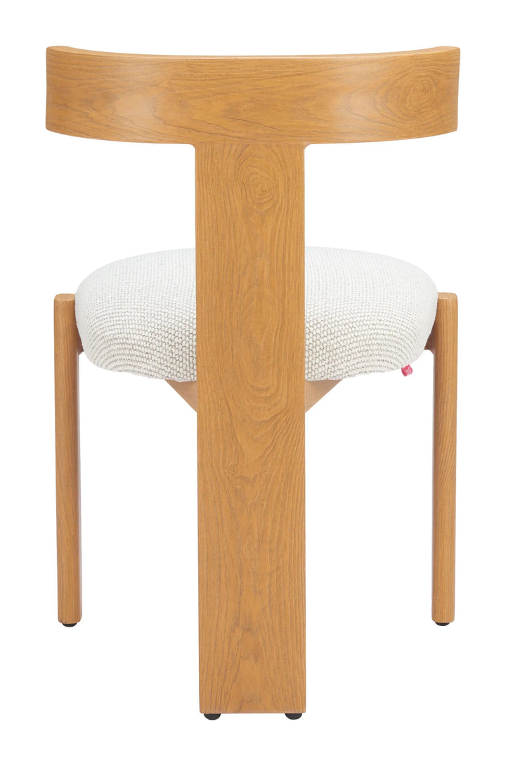 SwayLiving Tiana Dining Chair Natural & Beige - Set of 2 DINING CHAIRS