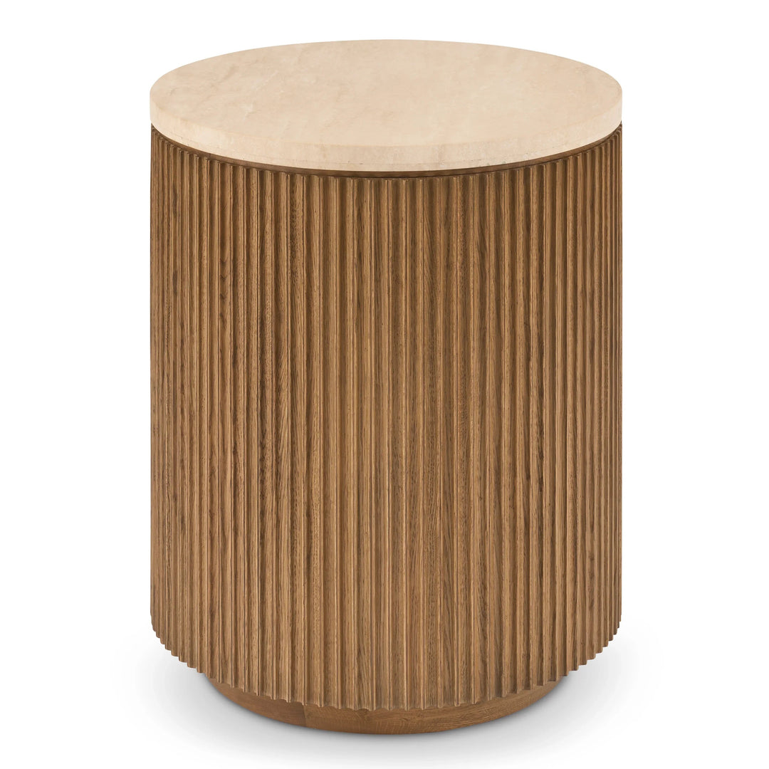SwayLiving Addison Drum Table ACCENT TABLES
