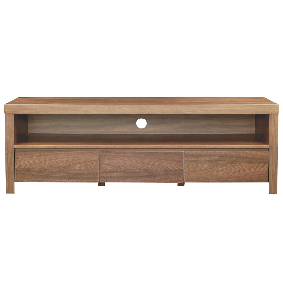 SwayLiving BRYANT MEDIA STAND IN AMERICAN WALNUT MEDIA + TV STANDS