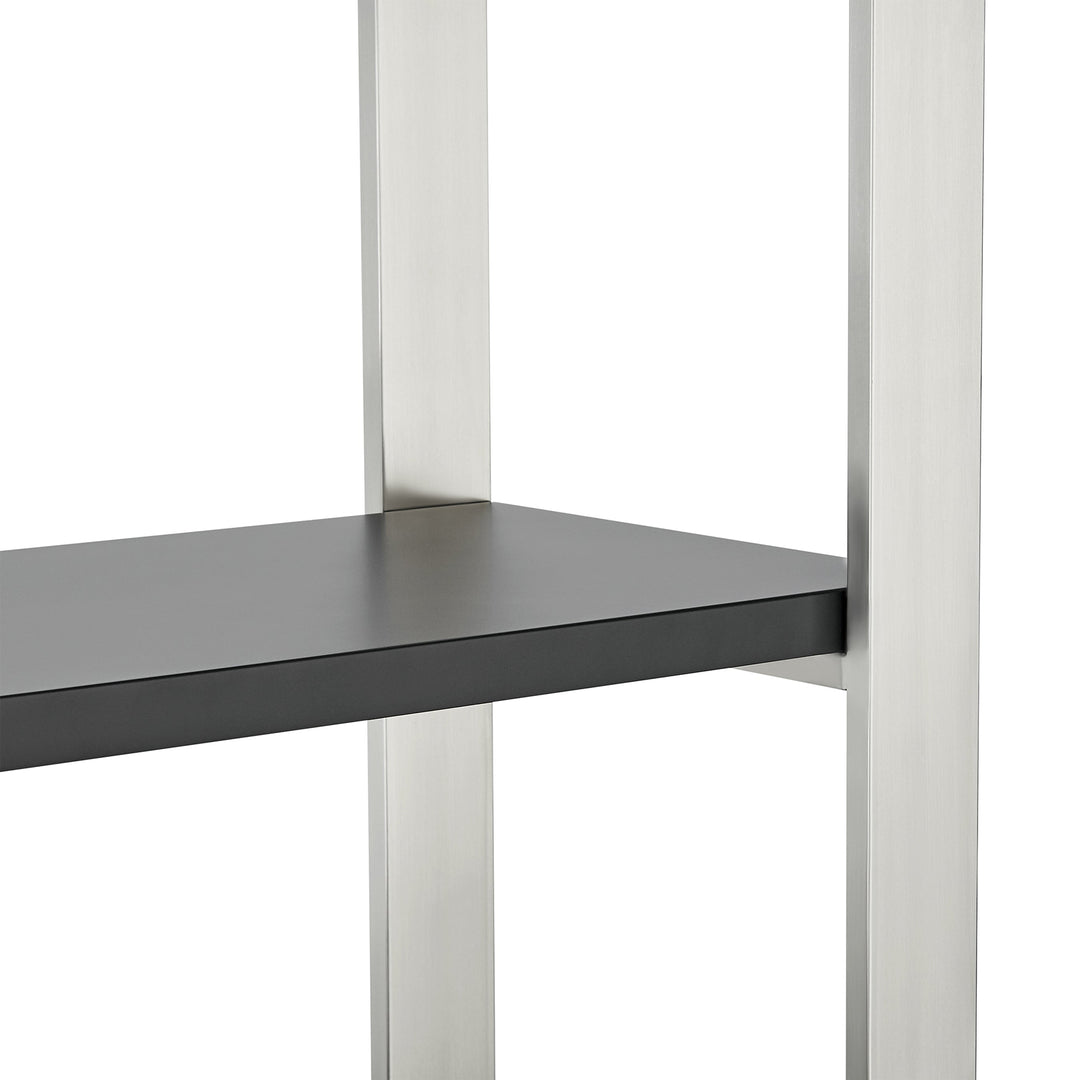BRUSHED STAINLESS STEEL