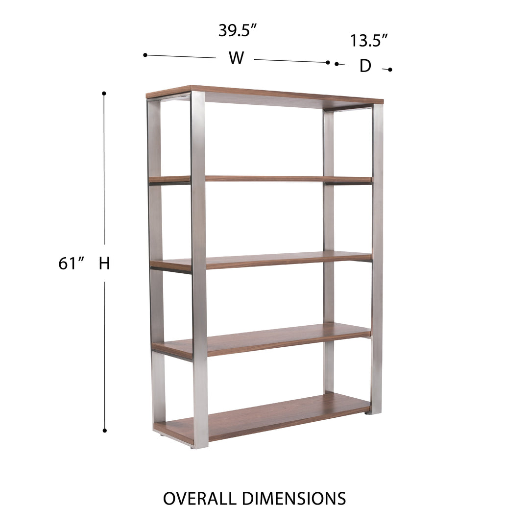 WALNUT/STAINLESS STEEL