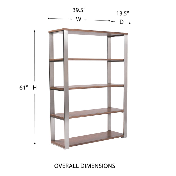 WALNUT/STAINLESS STEEL