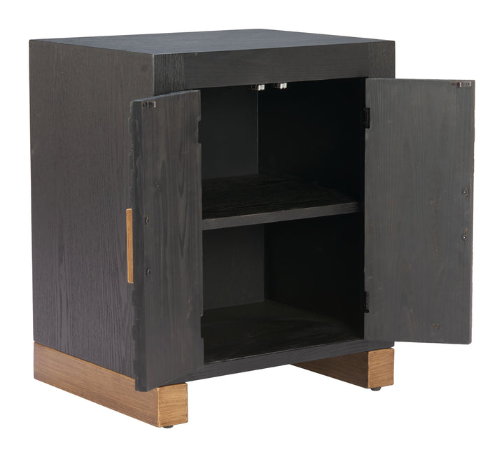 Trazo Side Table Black