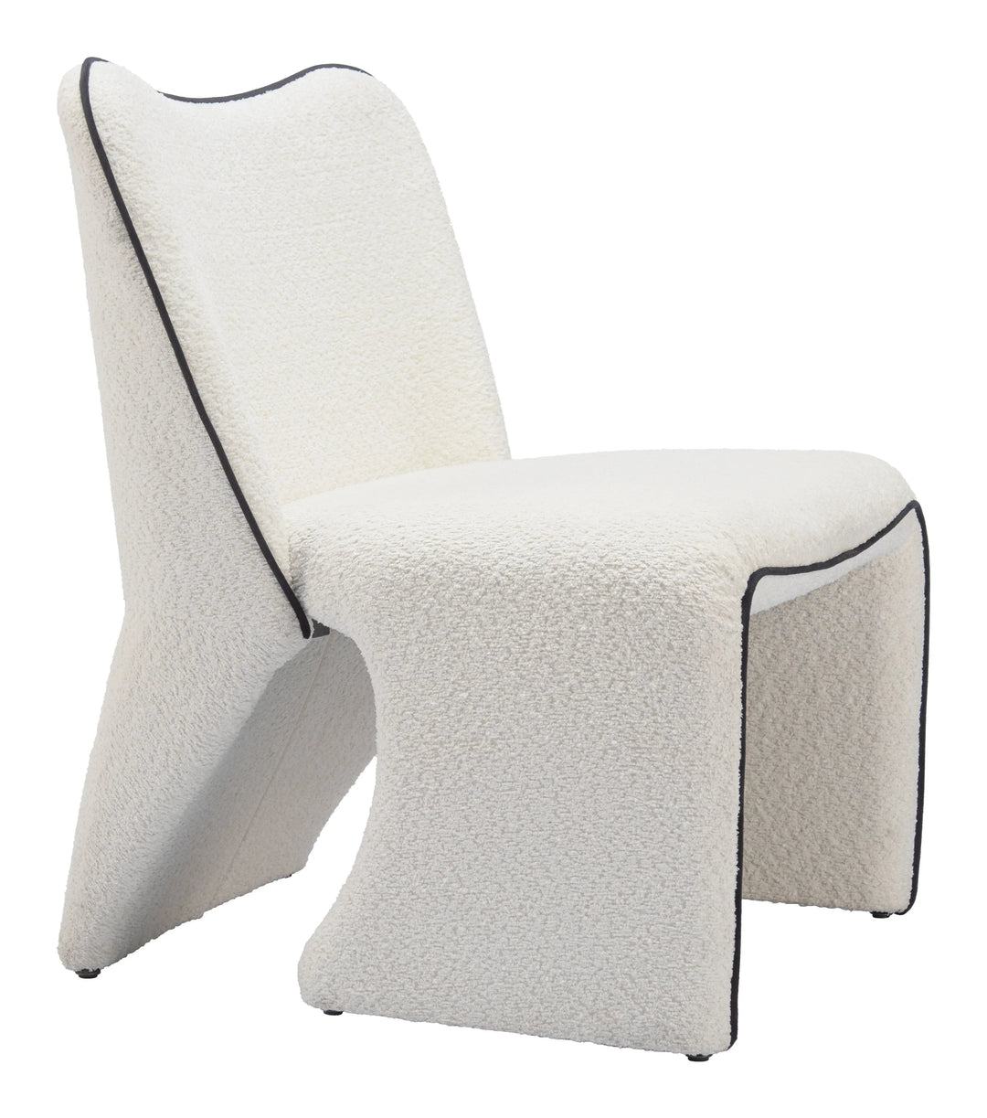 SwayLiving Novo Accent Chair Ivory ACCENT + LOUNGE CHAIRS