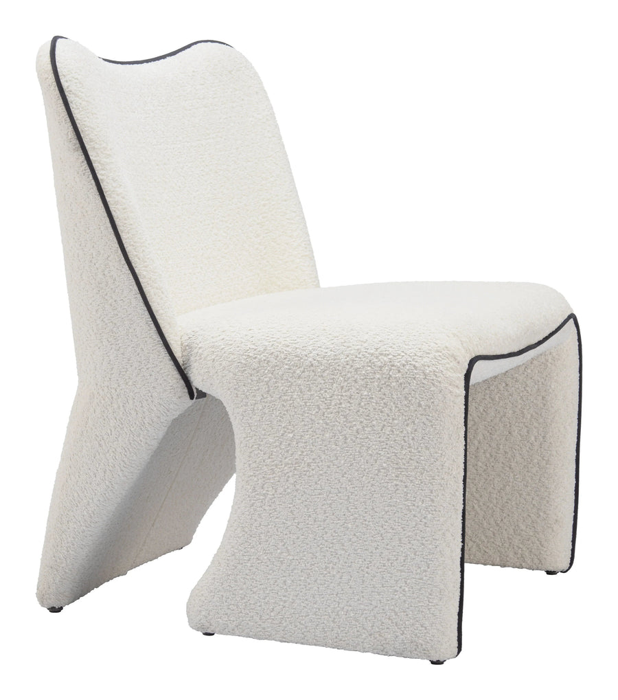 SwayLiving Novo Accent Chair Ivory ACCENT + LOUNGE CHAIRS
