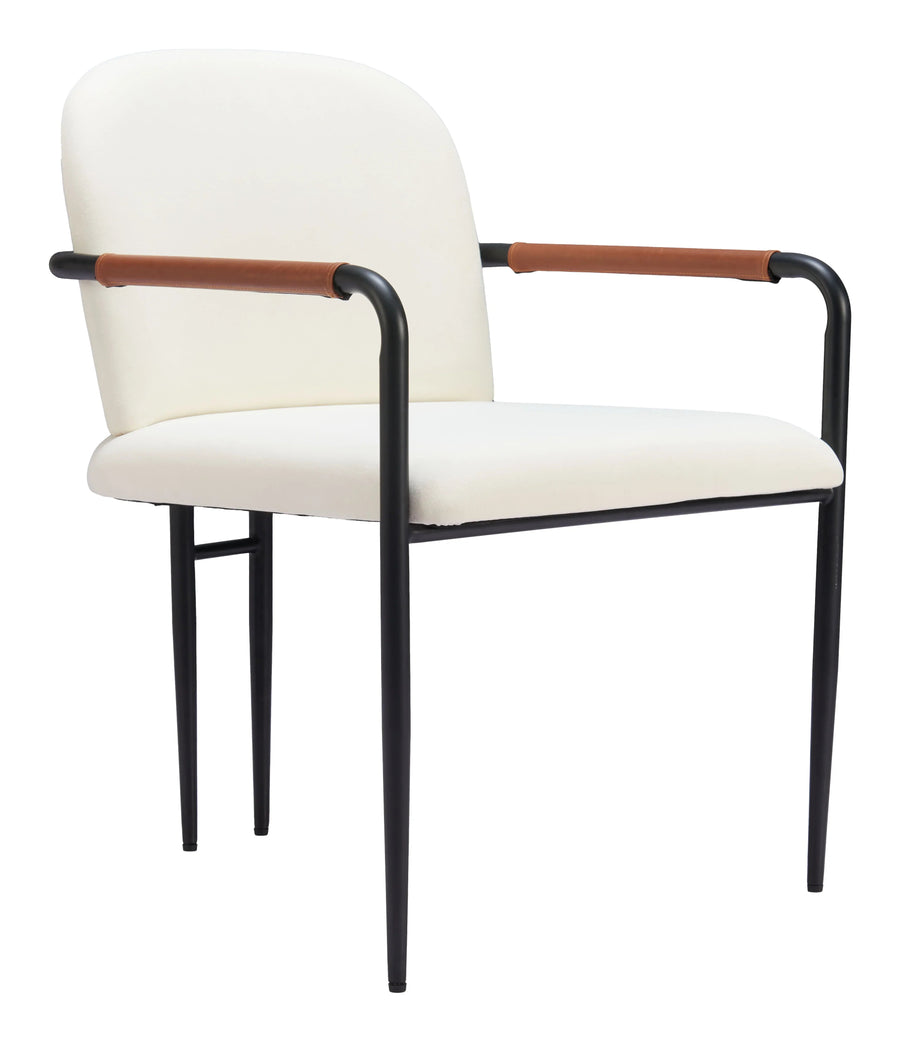 SwayLiving Sibu Dining Chair Cream - Set of 2 DINING CHAIRS