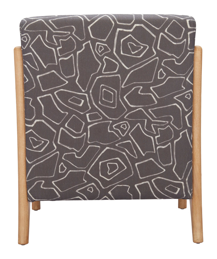 SwayLiving Runa Accent Chair Gray & Natural ACCENT + LOUNGE CHAIRS