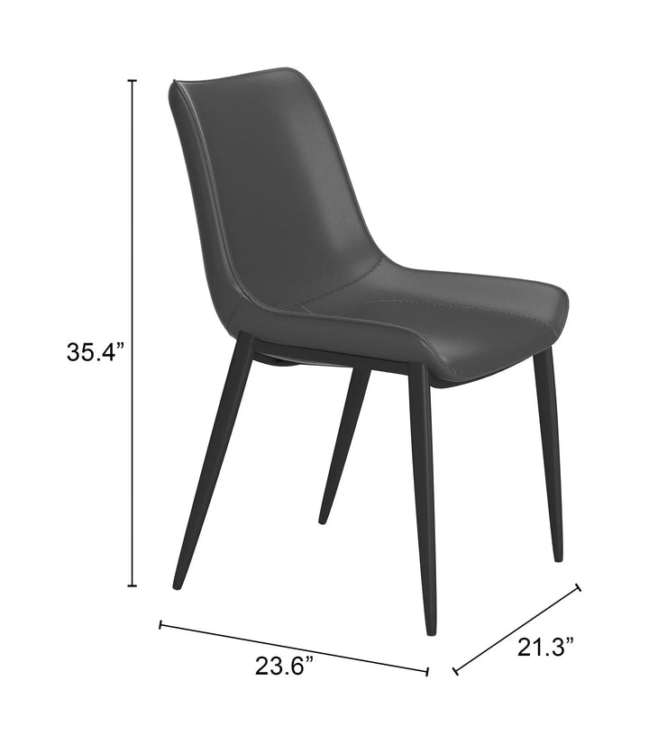 SwayLiving Magnus Dining Chair (Set of 2) Black DINING CHAIRS