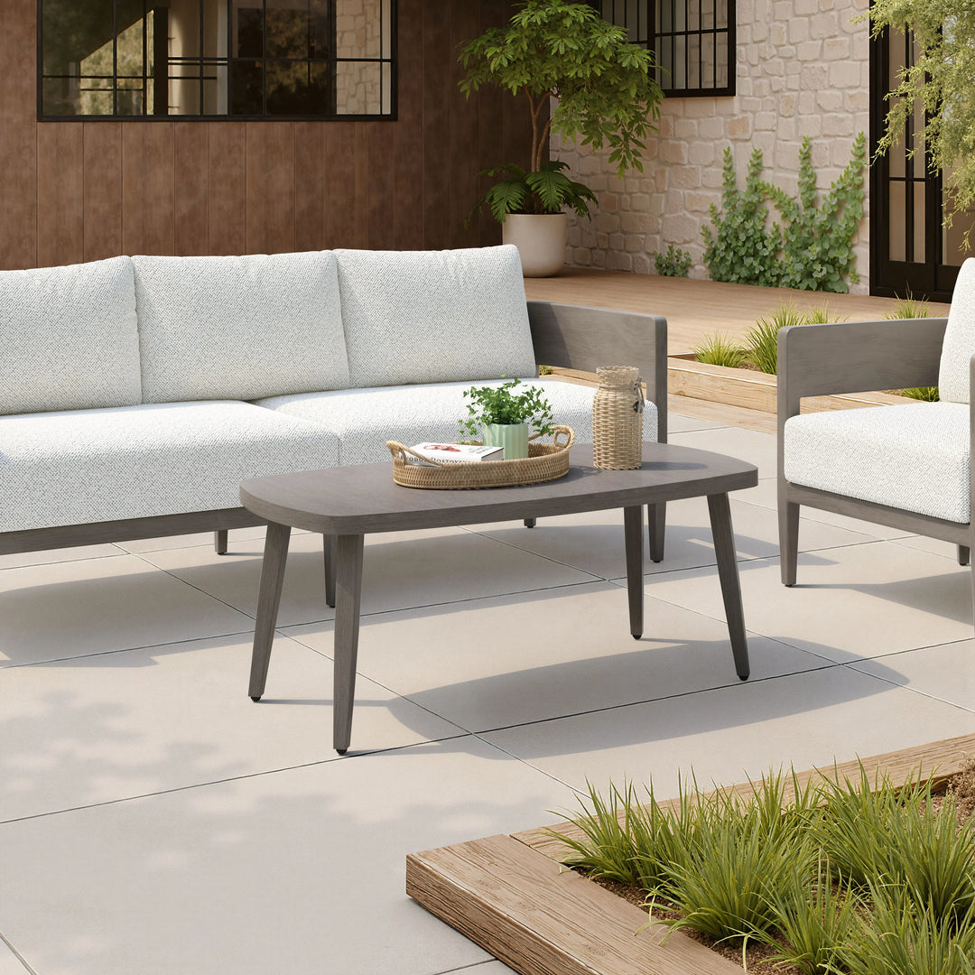 SwayLiving Foret Coffee Table Brown OUTDOOR COFFEE TABLES
